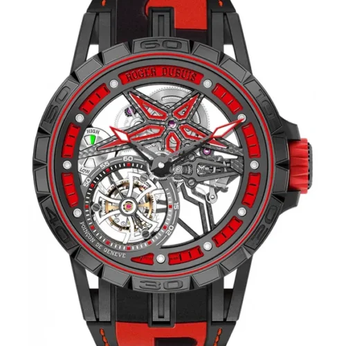 ROGER DUBUIS Excalibur Spider PitStop – Single Flying Tourbillon 45mm Titanium